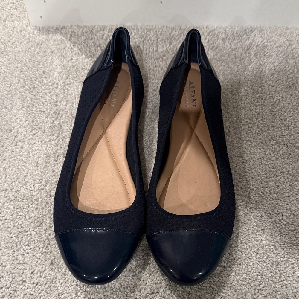 Alfani Women's Dark Blue Flats
